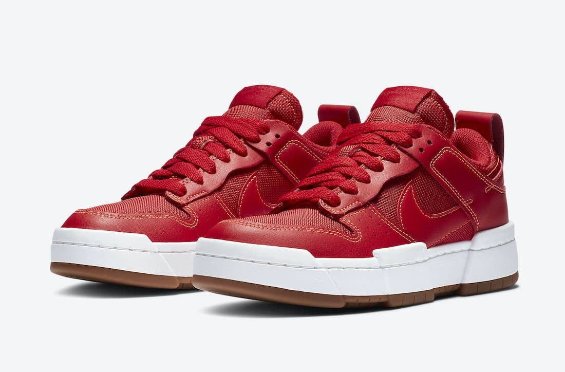 Nike Dunk Low Disrupt (Red/White)