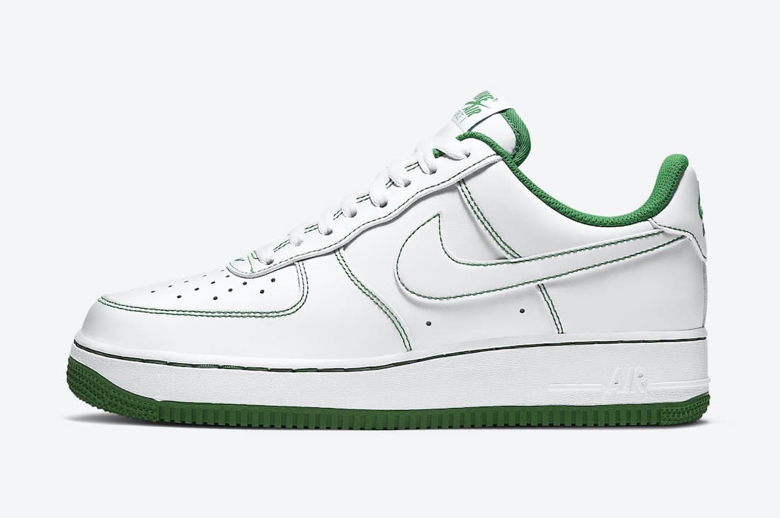 Nike Air Force 1 Low "Green Stitching"