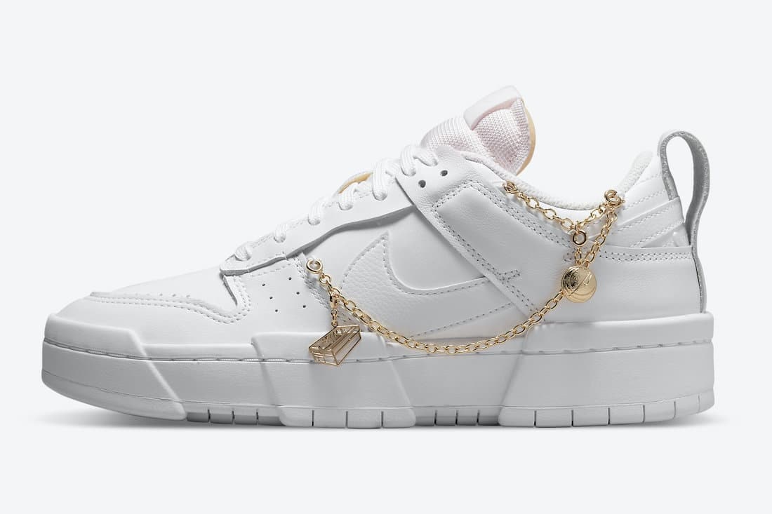 Nike Dunk Low Disrupt "Gold Charms"