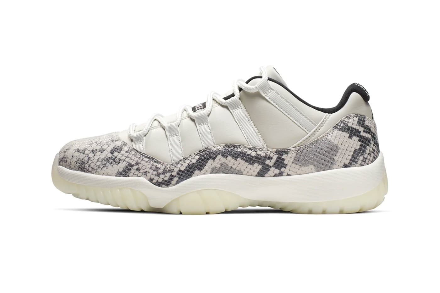 Air Jordan 11 Retro Low "Snakeskin - Light Bone"