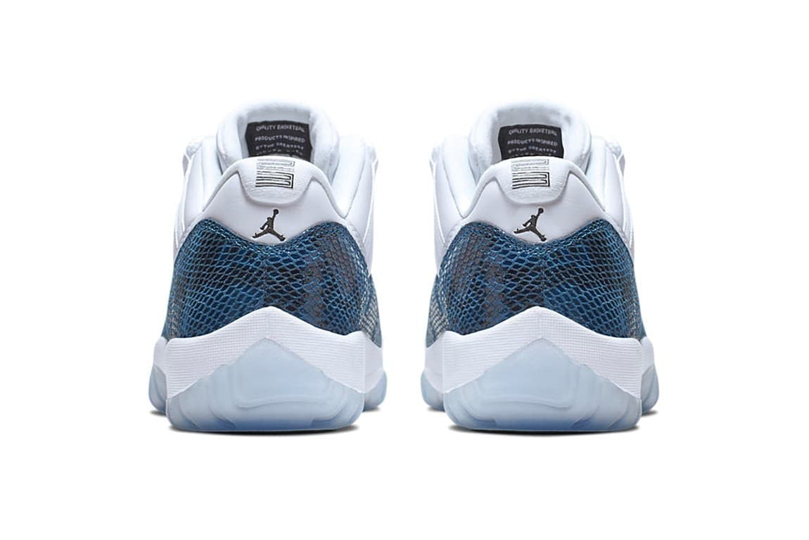 Air Jordan 11 Low "Blue Snakeskin"