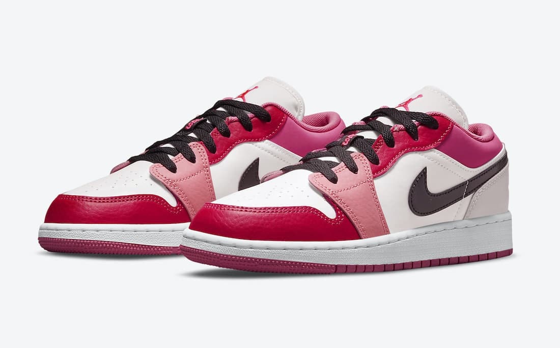 Air Jordan 1 Low GS "Rush Pink"