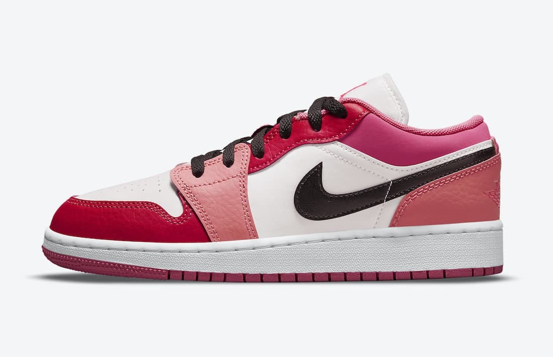 Air Jordan 1 Low GS "Rush Pink"