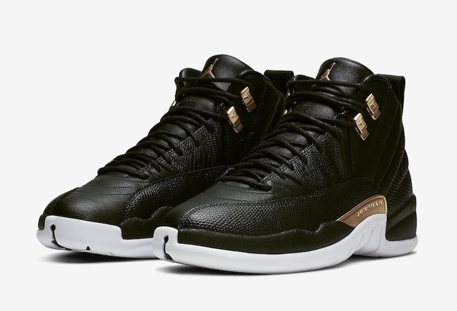 Air Jordan 12 Wmns "Midnight Black"