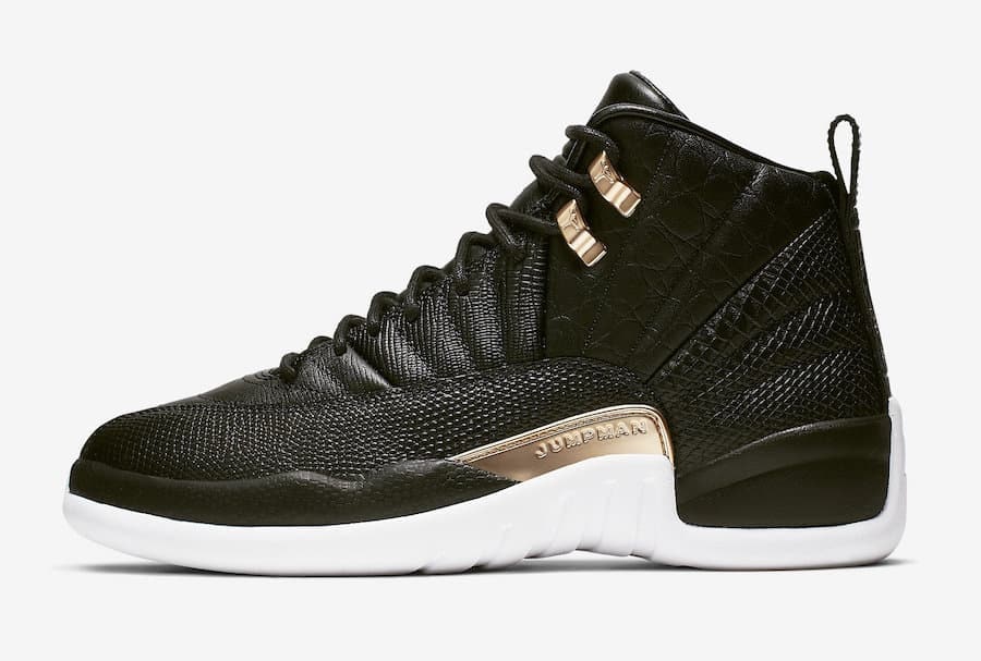 Air Jordan 12 Wmns "Midnight Black"