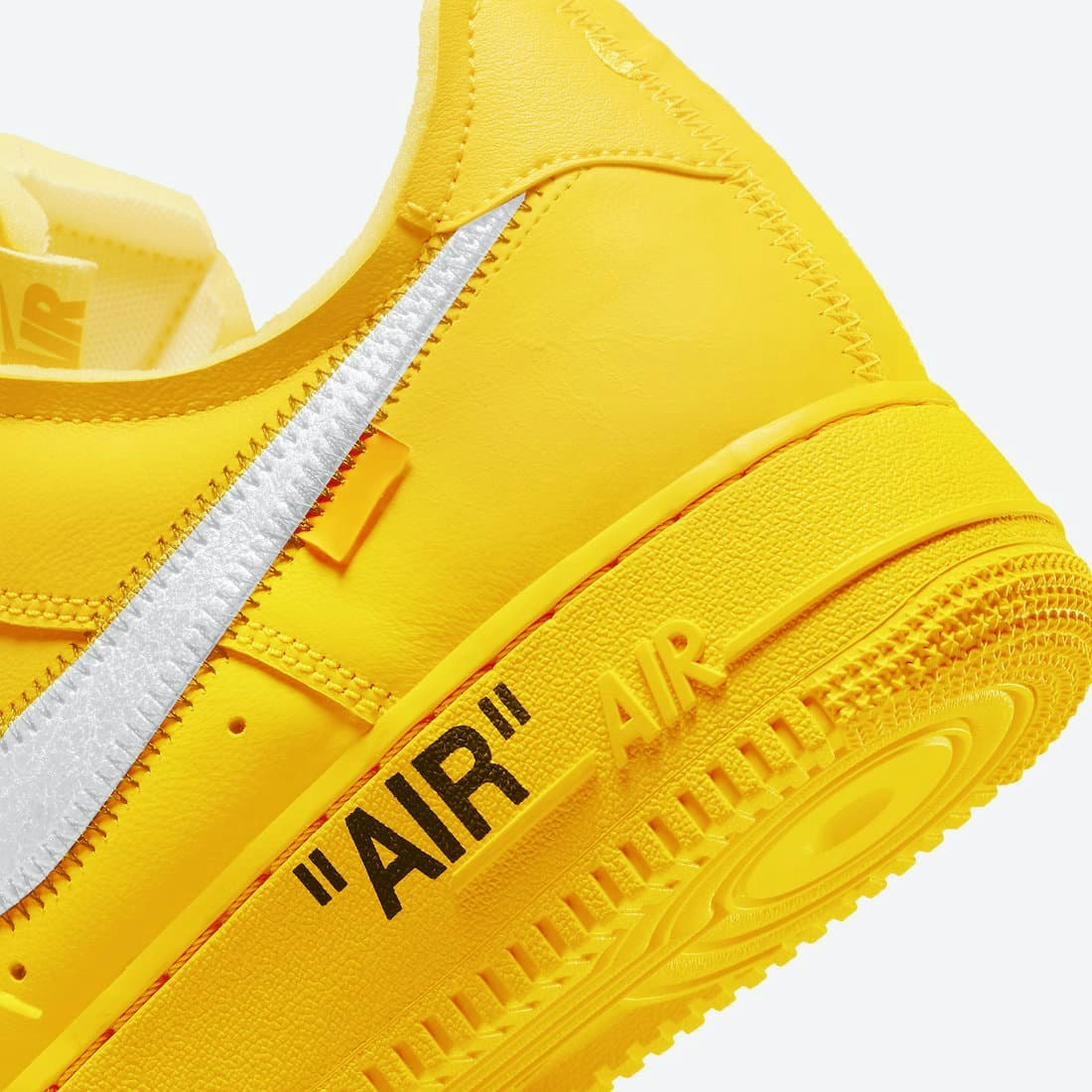 Nike x Off-White Air Force 1 “University Gold”