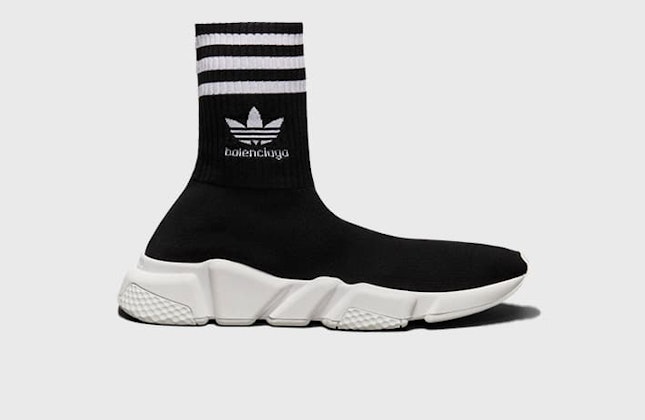 adidas x Balenciaga Speed Trainer "Black White" adidas x Balenciaga Speed Trainer "Black White"