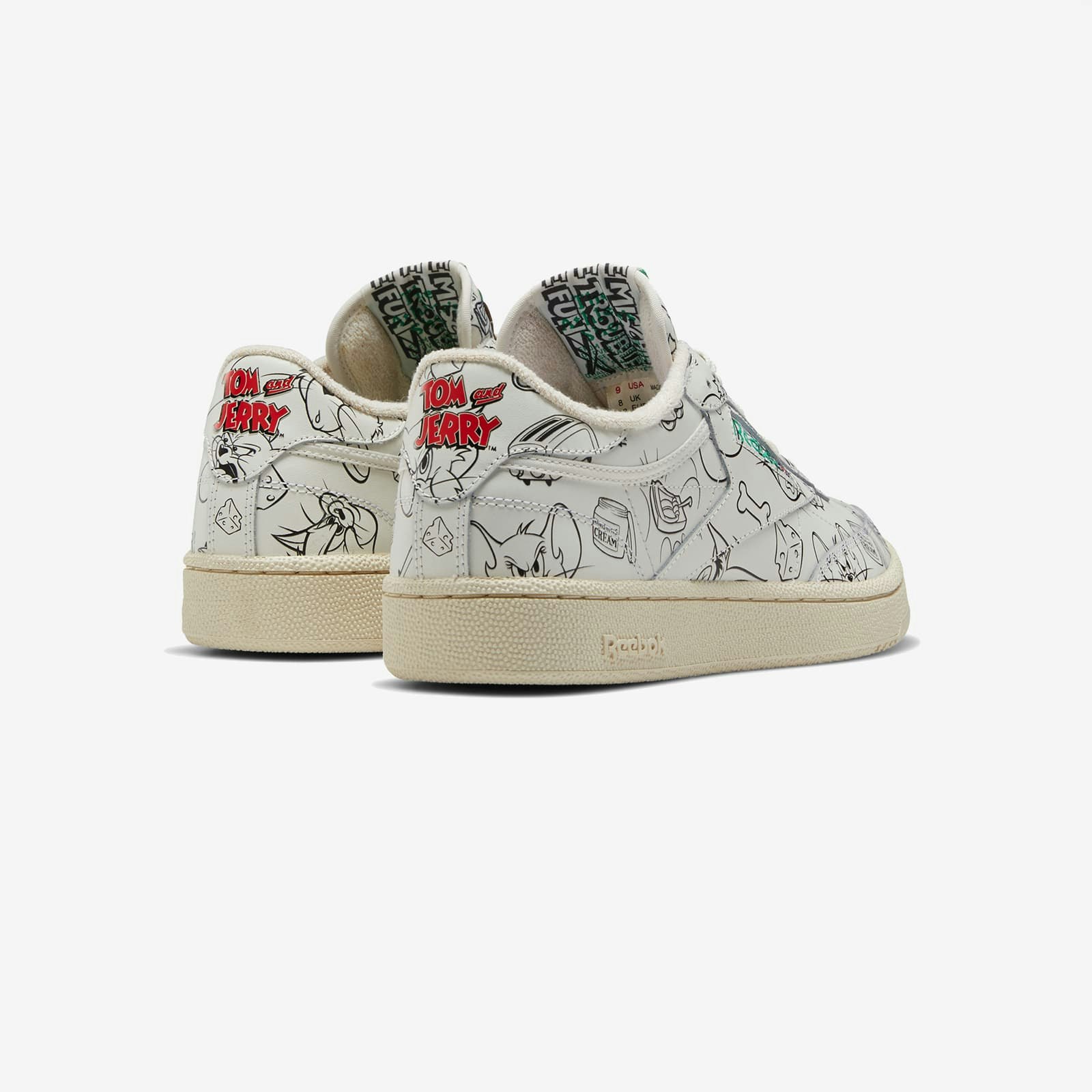 Tom&Jerry x Reebok Club C 85 "All Over"