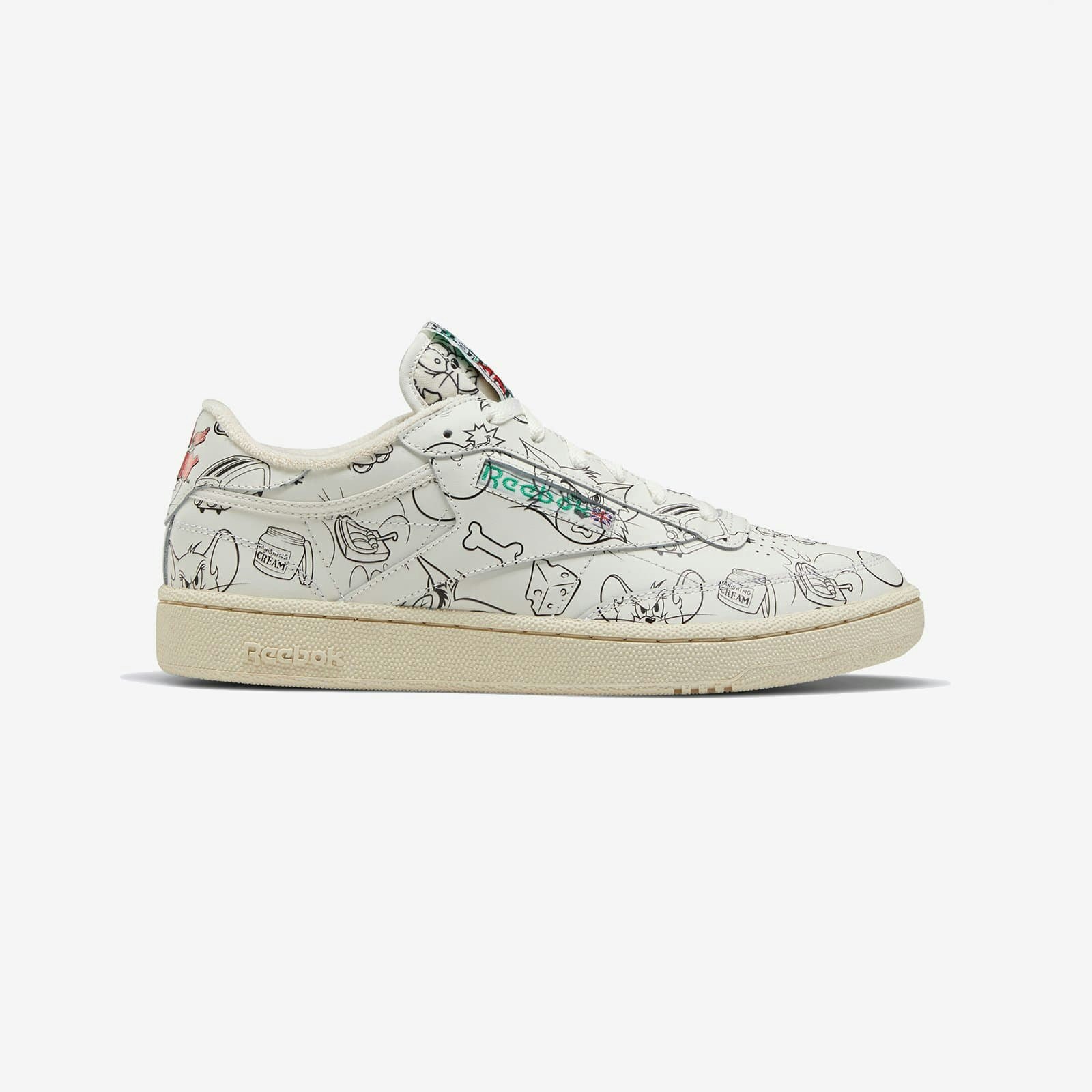 Tom&Jerry x Reebok Club C 85 "All Over"