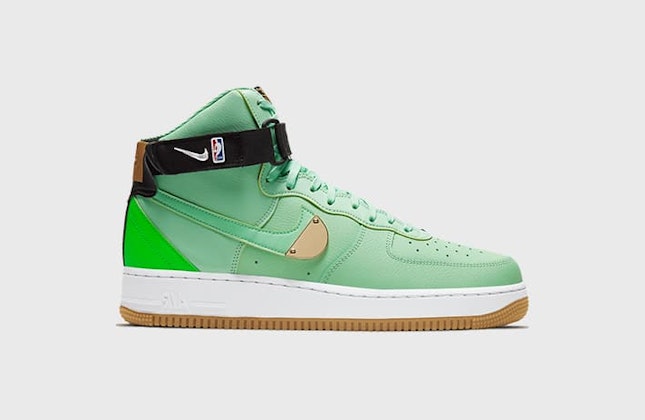 Nike Air Force 1 High "NBA" (Green)  Nike Air Force 1 High "NBA" (Green)