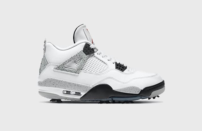 Air Jordan 4 Golf “White Cement”
