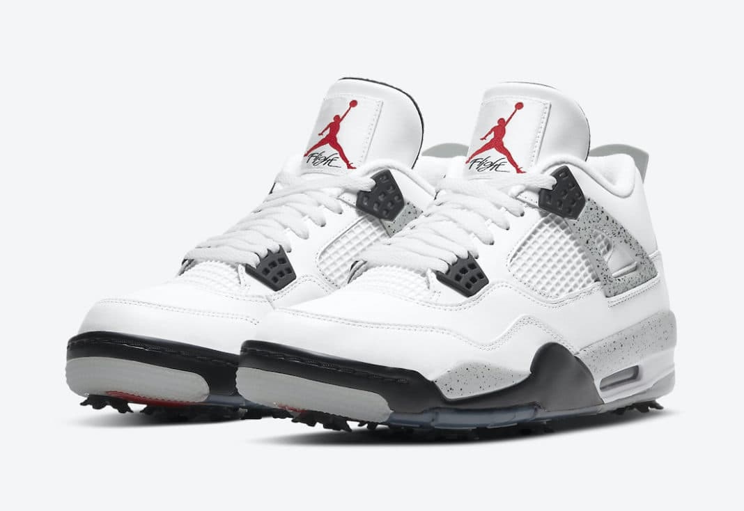 Air Jordan 4 Golf “White Cement”