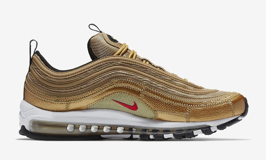 Cristiano Ronaldo x Nike Air Max 97 "Gold Patchwork"