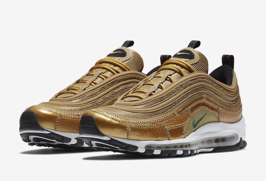 Cristiano Ronaldo x Nike Air Max 97 "Gold Patchwork"