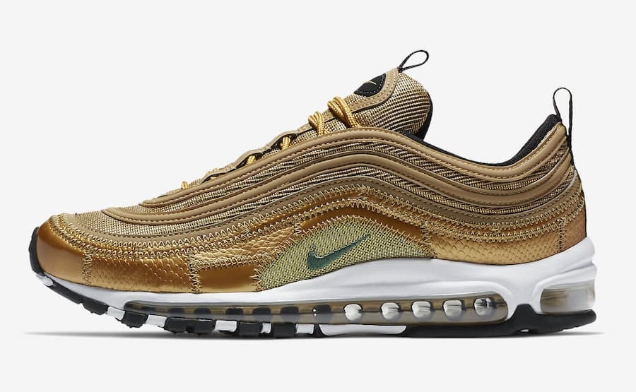 Cristiano Ronaldo x Nike Air Max 97 "Gold Patchwork"