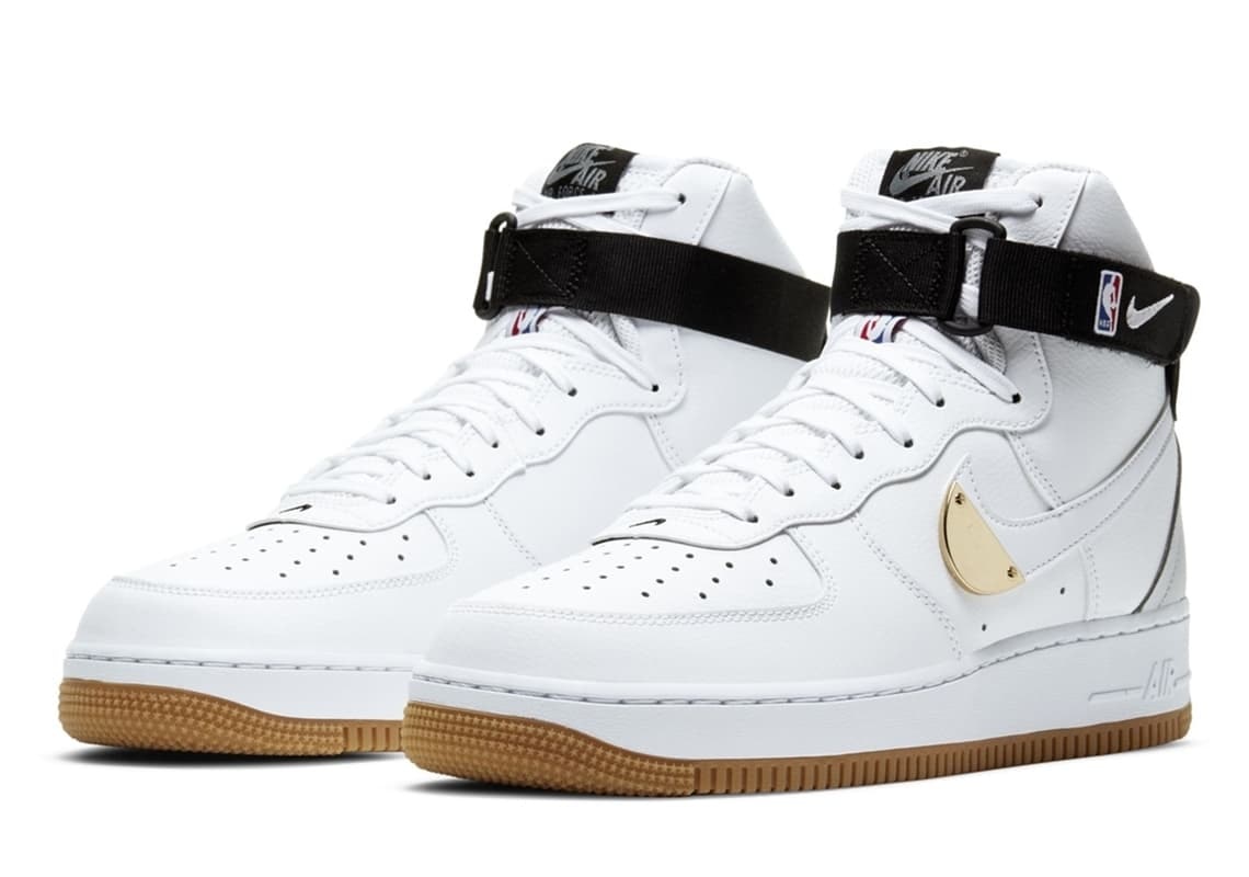 Nike Air Force 1 High "NBA" (White)