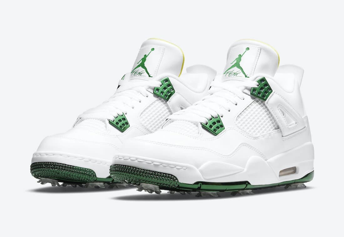 Air Jordan 4 Golf “Metallic Green”