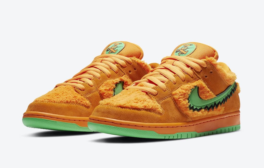 Grateful Dead x Nike SB Dunk Low "Orange Bear"