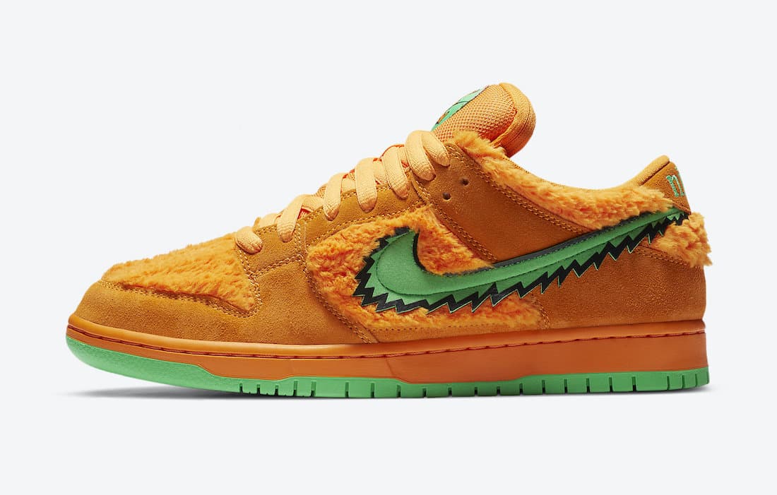 Grateful Dead x Nike SB Dunk Low Orange Bear kaufen CJ5378 800 HEAT MVMNT
