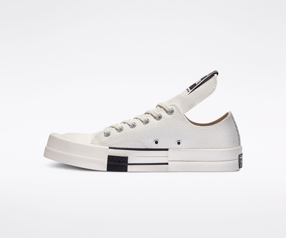 Rick Owens x Converse Chuck 70 Low "Lily White"