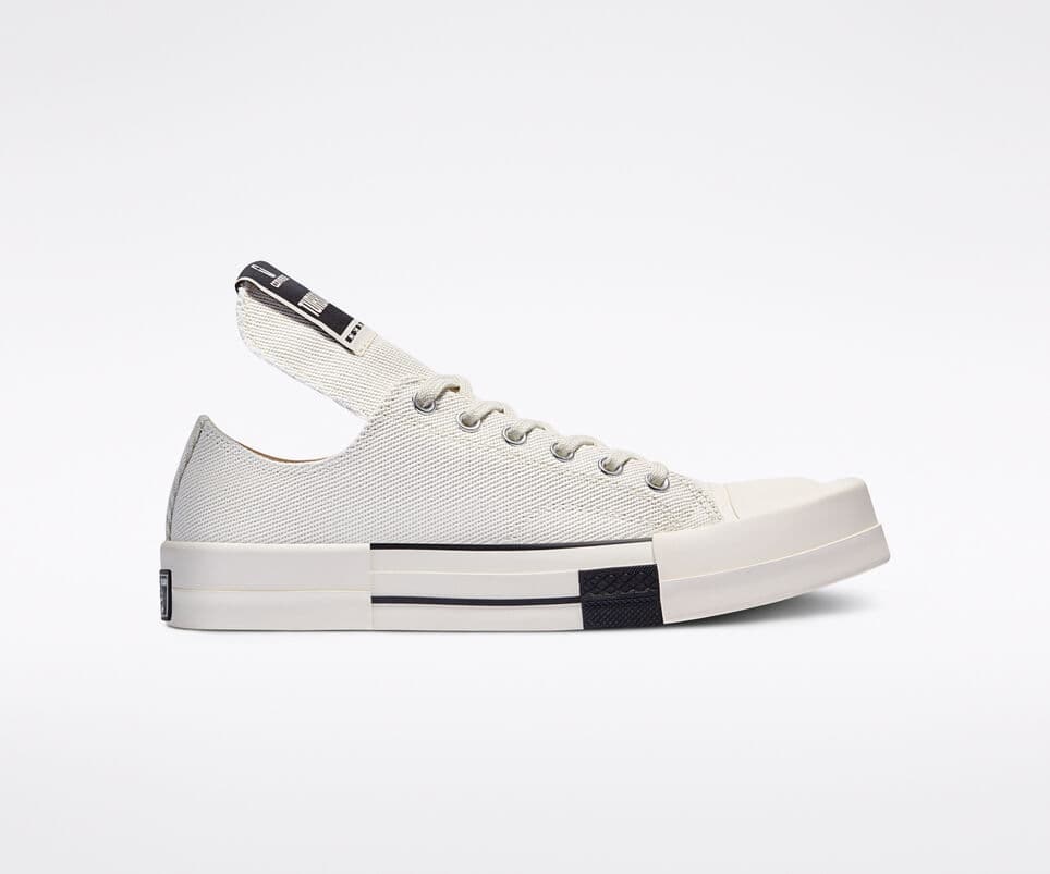 Rick Owens x Converse Chuck 70 Low "Lily White"