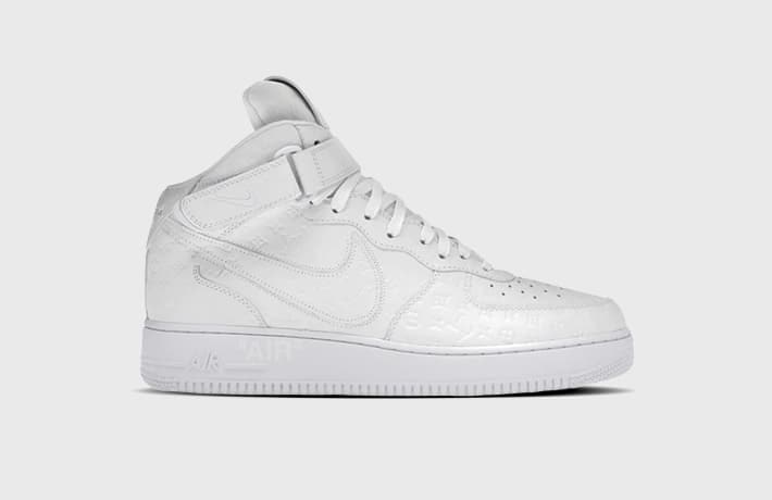 Louis Vuitton x Nike Air Force 1 Mid "White"