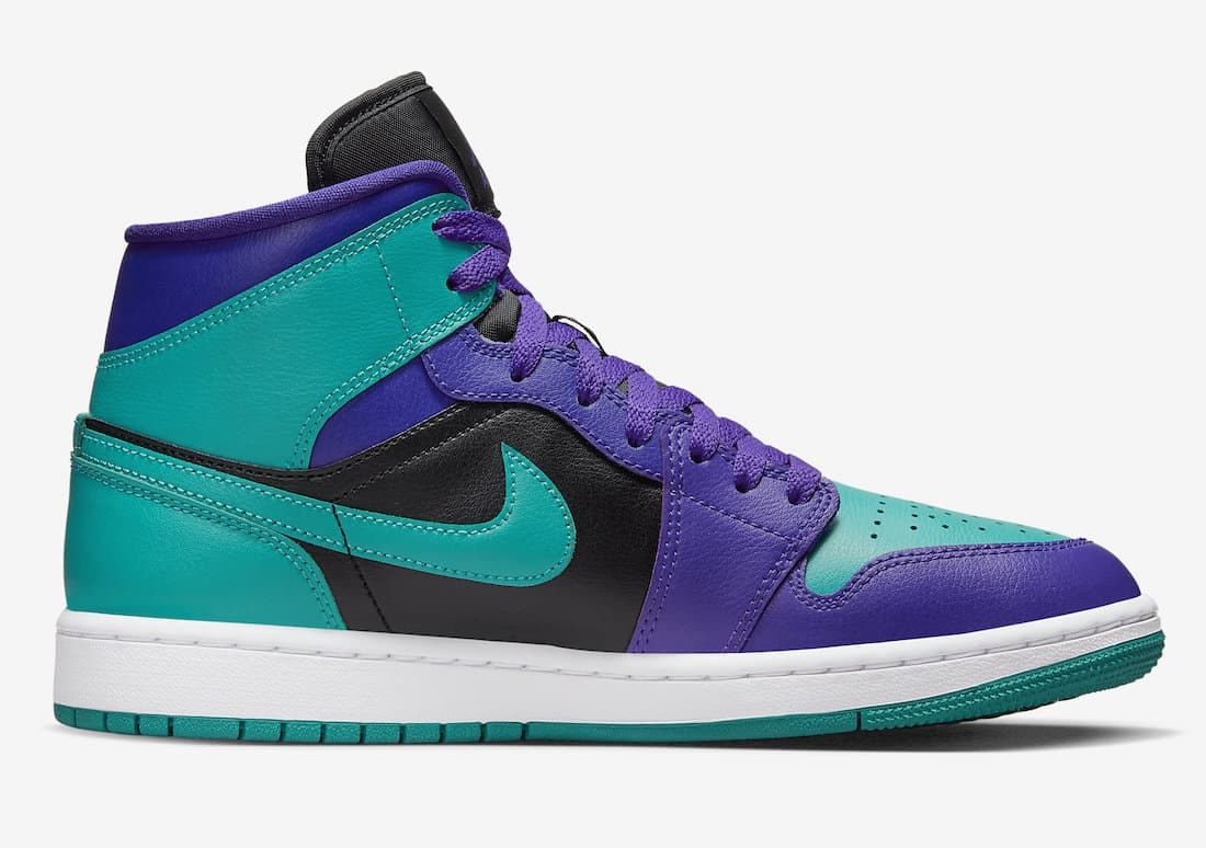 Air Jordan 1 Mid "Black Grape"