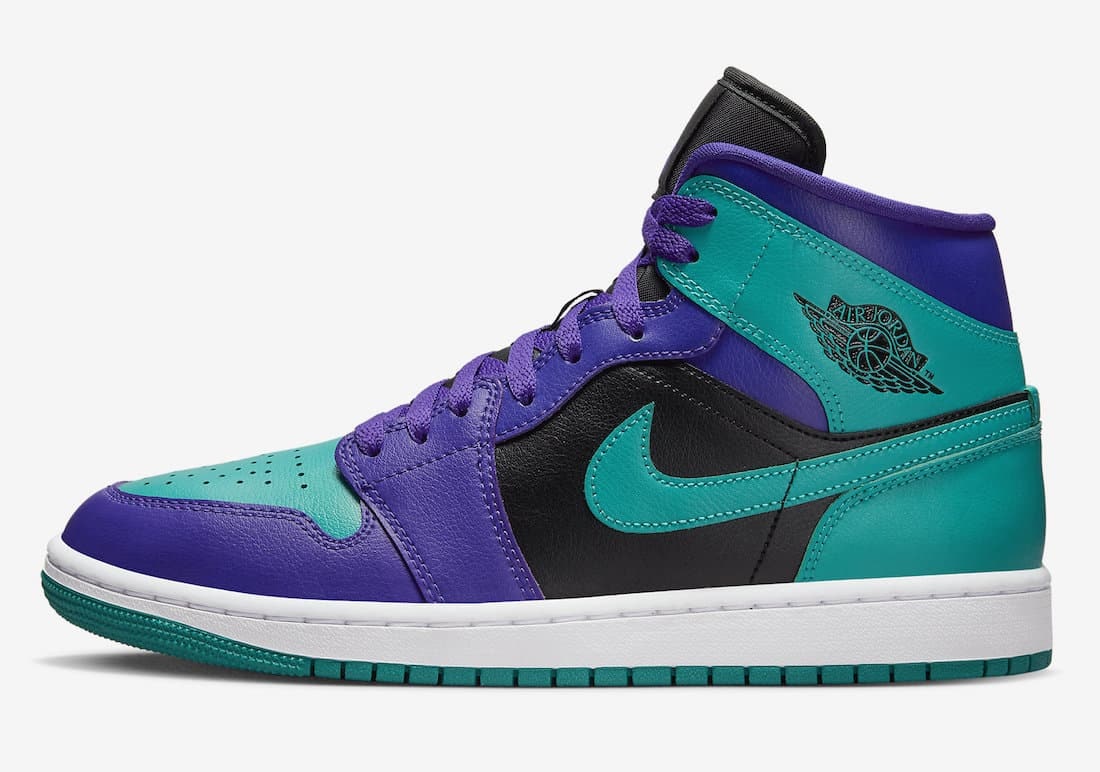 Air Jordan 1 Mid "Black Grape"