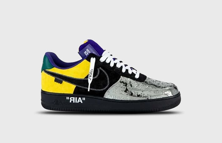 Louis Vuitton x Nike Air Force 1 Low Silver kaufen 1A9VCC HEAT MVMNT