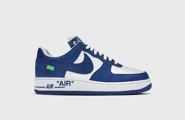 Louis Vuitton x Nike Air Force 1 Low "Team Royal"