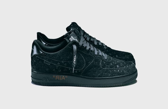 Louis Vuitton x Nike Air Force 1 Low "Black"