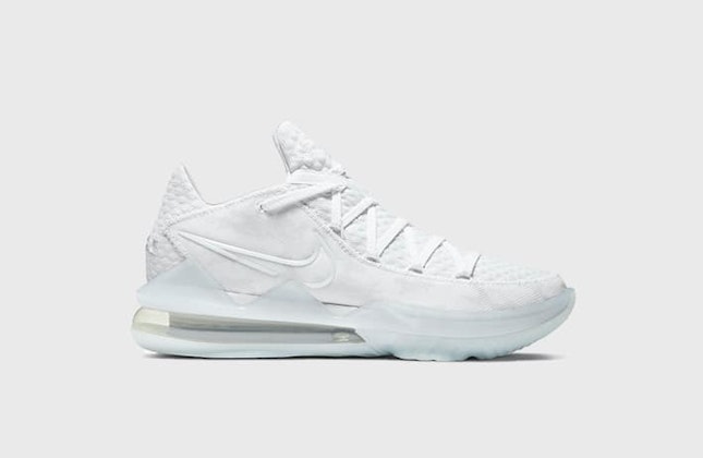 Nike Lebron 17 Low "Triple White"