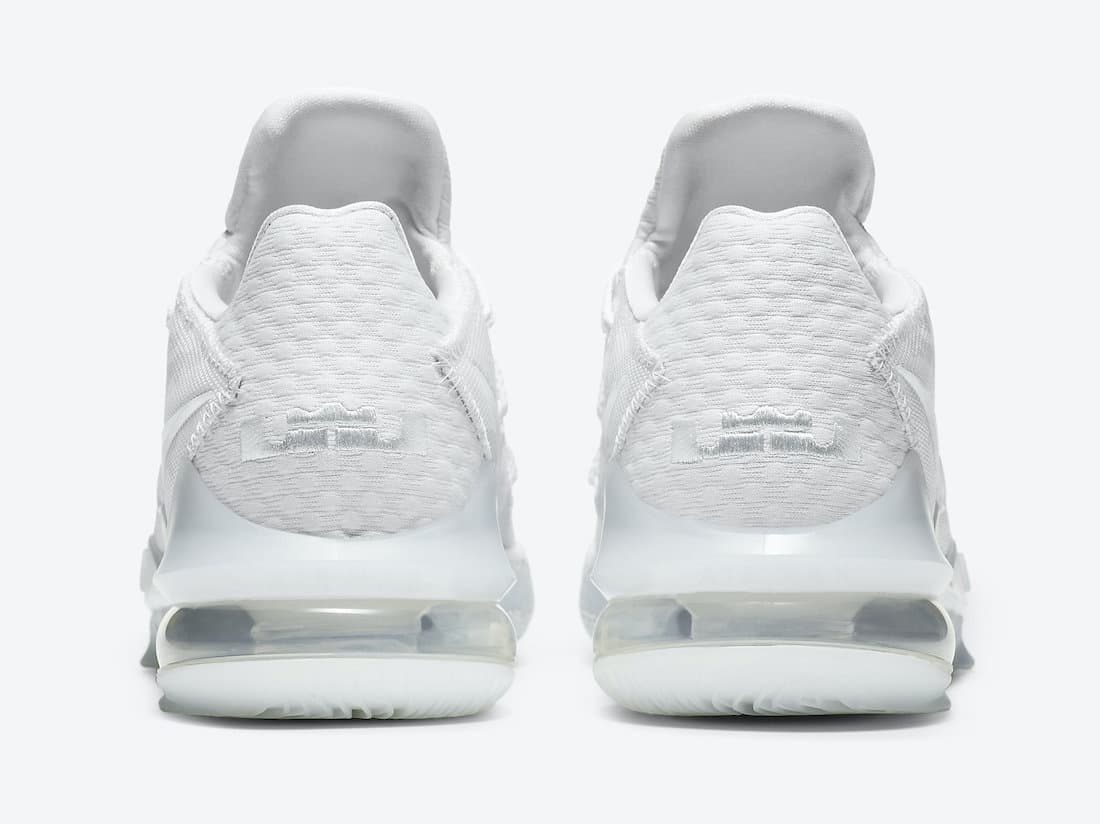 Nike Lebron 17 Low "Triple White"