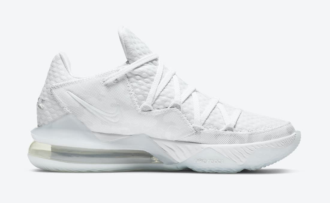 Nike Lebron 17 Low "Triple White"