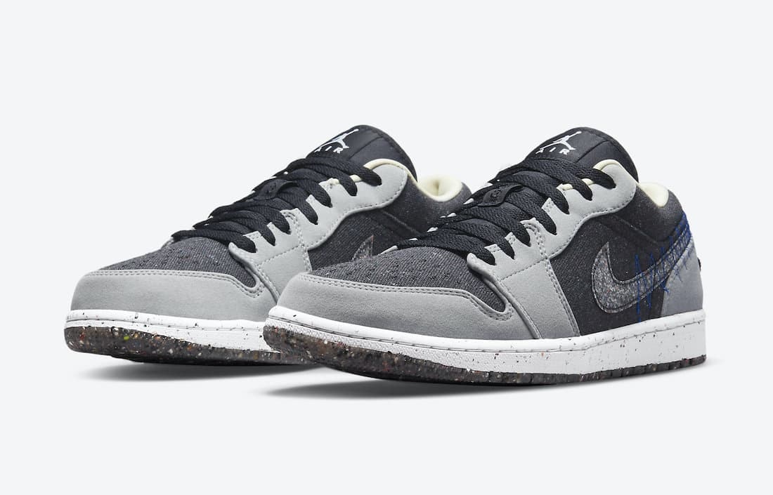 Air Jordan 1 Low Crater "Recycled" (Grey)