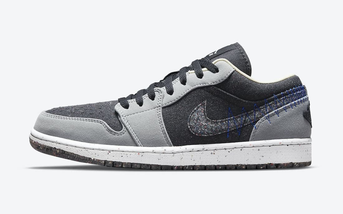 Air Jordan 1 Low Crater "Recycled" (Grey)