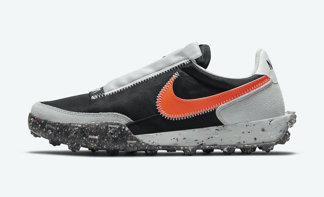 Nike Waffle Racer Wmns "Crater" (Orange/Black)