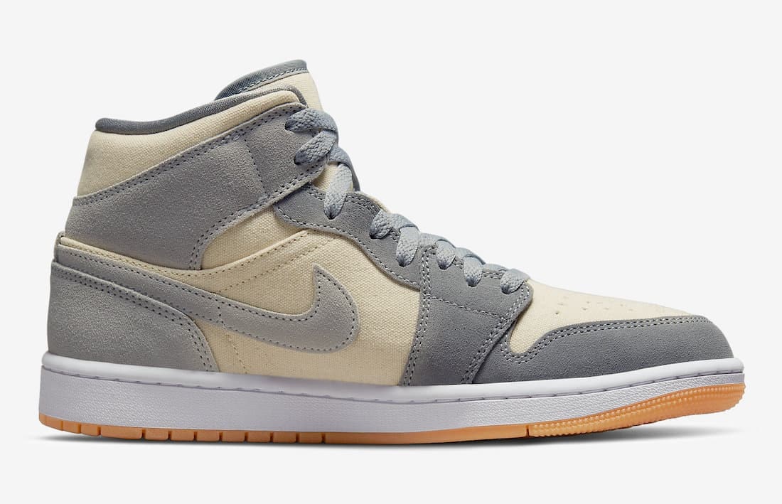 Air Jordan 1 Mid "Grey Suede"