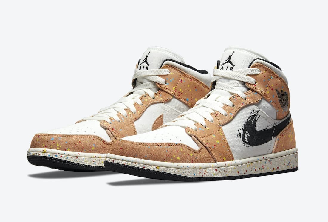 Air Jordan 1 Mid SE “Paint Splatter”