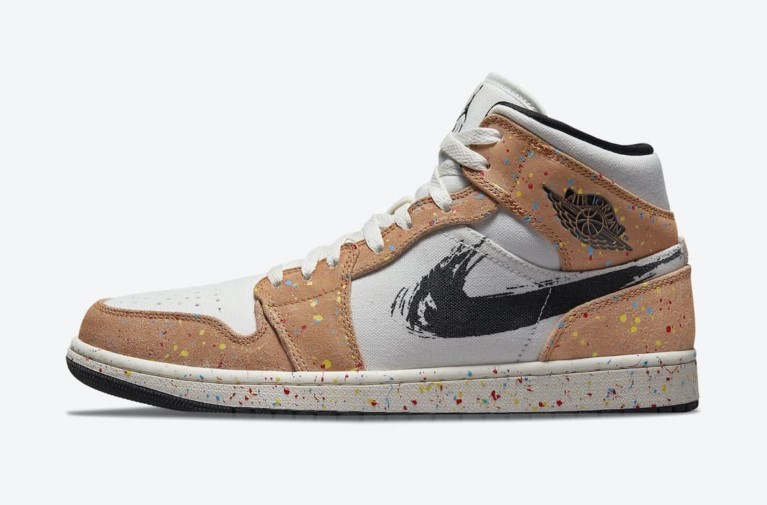 Air Jordan 1 Mid SE “Paint Splatter”