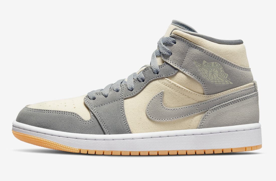 Air Jordan 1 Mid "Grey Suede"