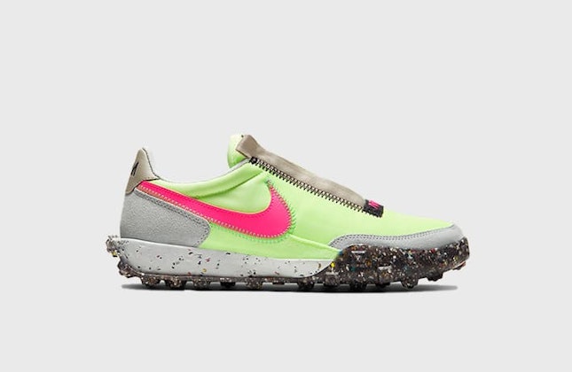 Nike Waffle Racer Wmns "Crater" (Pink/Yellow)