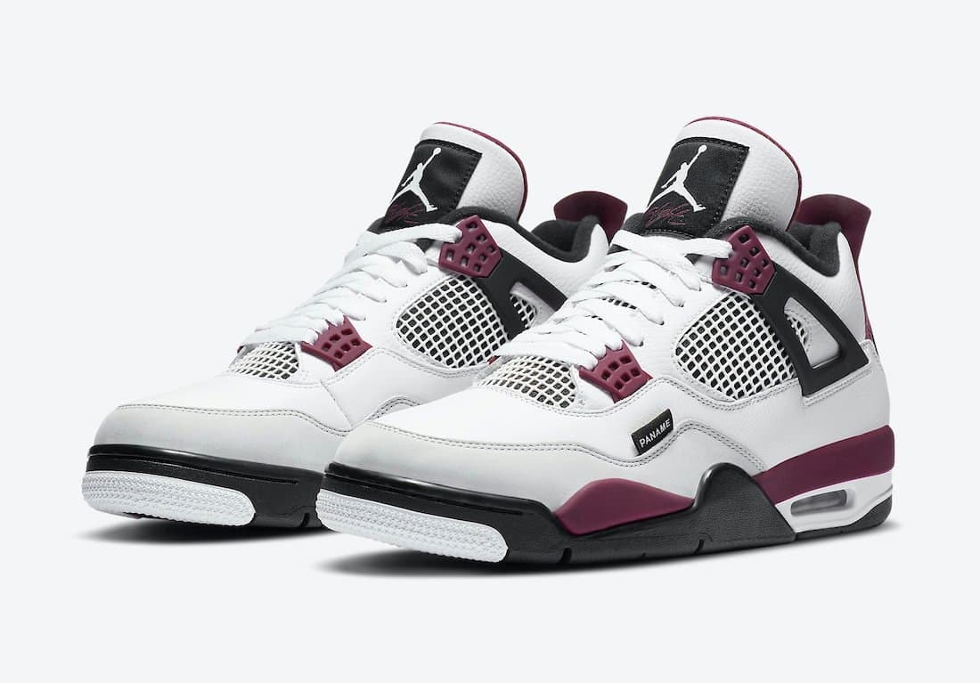 PSG x Air Jordan 4 Retro "Bordeaux"