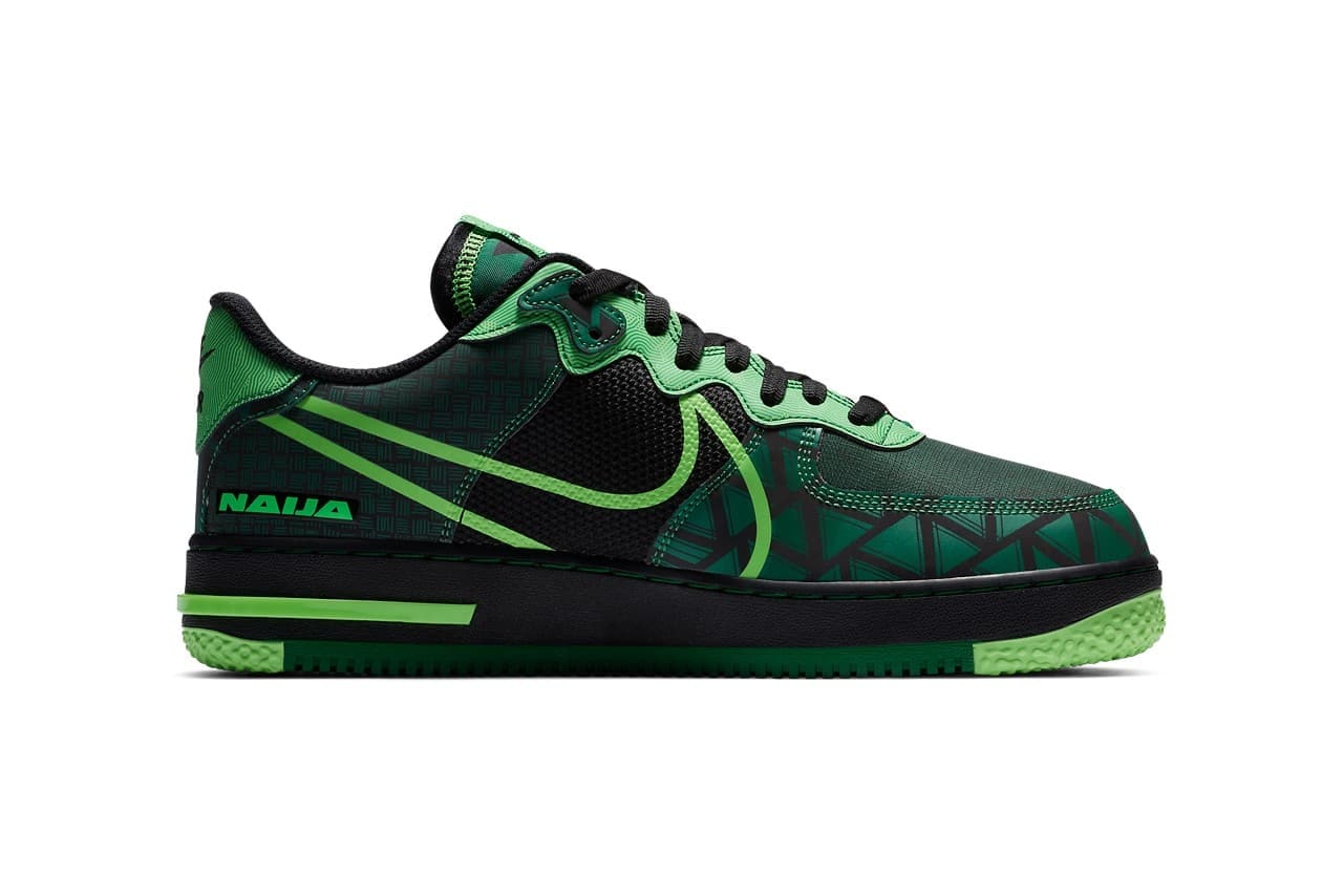 Nike Air Force 1 React "Naija"