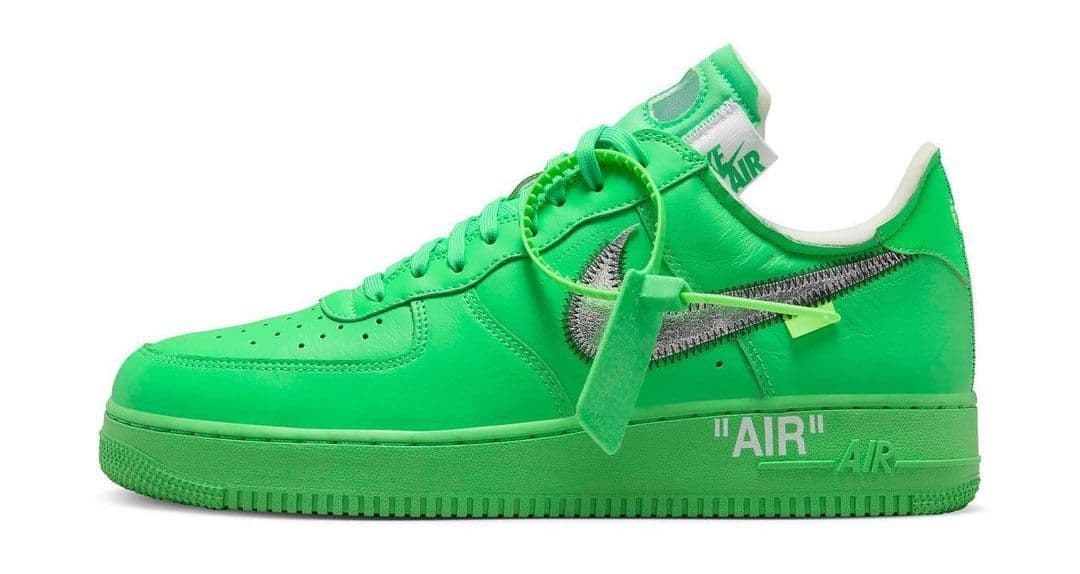 Off-White x Nike Air Force 1 Low "Green" 