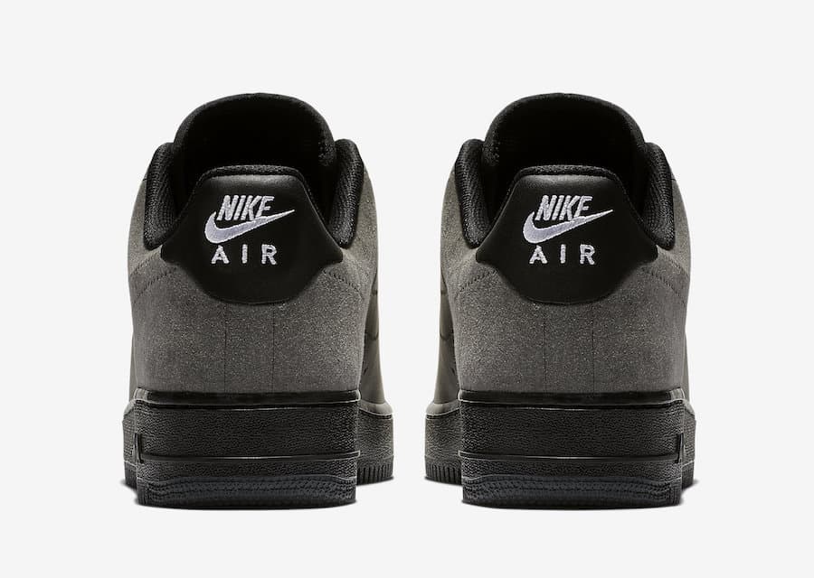 Black nike air force 1 price outlet