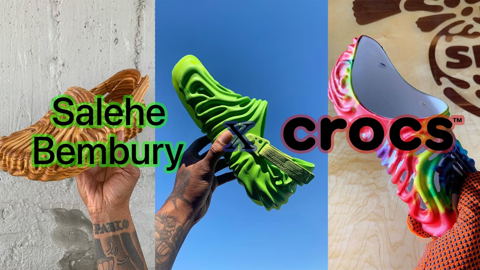 Salehe Bembury x Crocs Pollex Clog