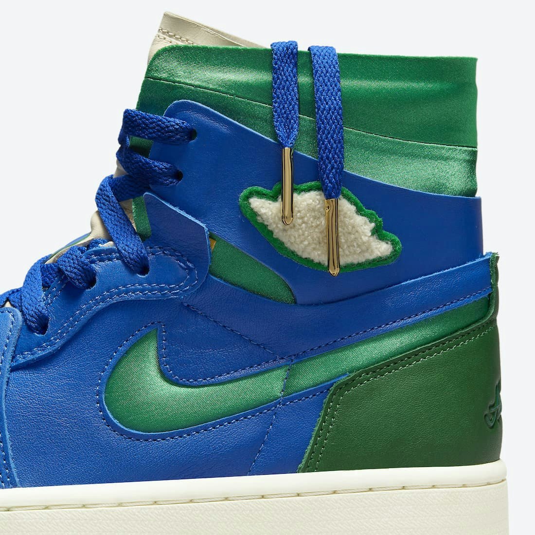 Aleali May x Air Jordan 1 Zoom Comfort "Royal Green"