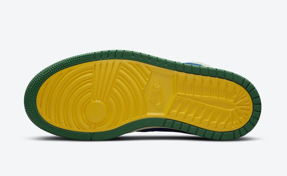 Aleali May x Air Jordan 1 Zoom Comfort "Royal Green"