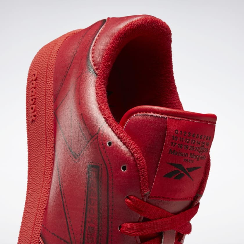 Maison Margiela x Reebok Club C Tromp L’oeil "Vector Red"